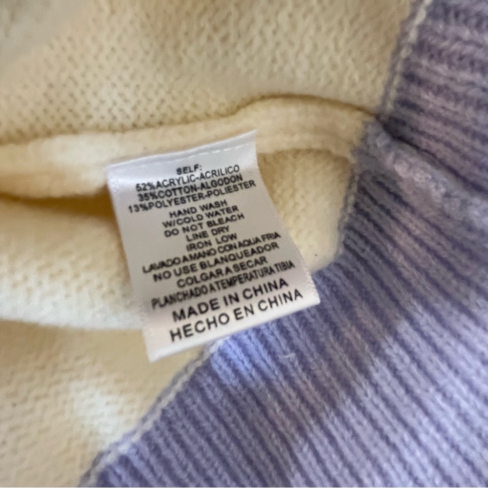 &Merci Ruffle Sweater Sz M - Picture 5 of 6